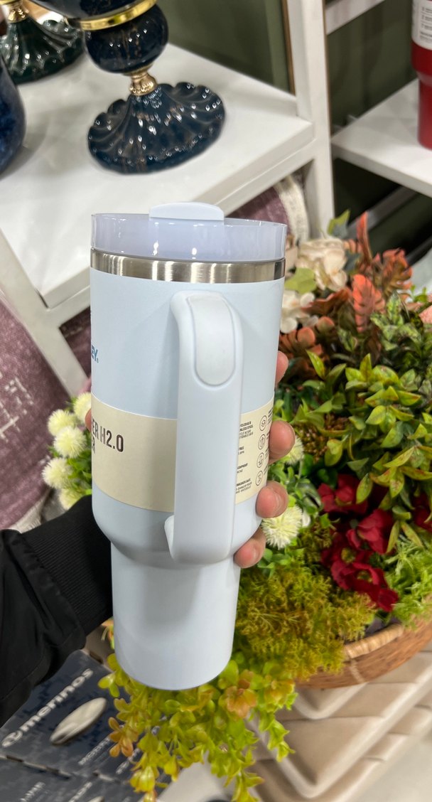 Stanley Mavi Büyük Termos Bardak 1 Litre - Görsel 3