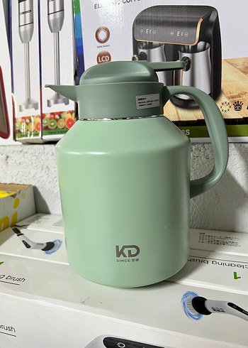 Pastel Yeşil Termos Sürahi - Görsel 2