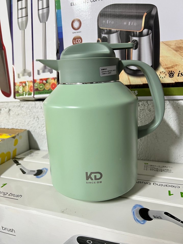 Pastel Yeşil Termos Sürahi - Görsel 2