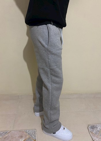 Gri Rahat Kesim Erkek Eşofman Altı - Görsel 3