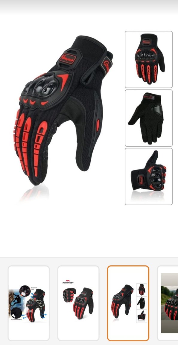 motorsiklet eldivenii - Görsel 2