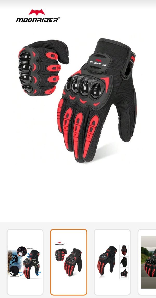 motorsiklet eldivenii - Görsel 3