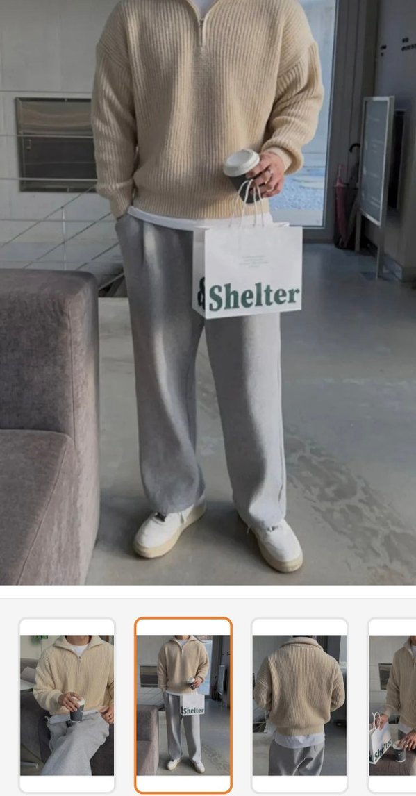 Bej Triko Kadın Salaş Kazak M beden - Görsel 2