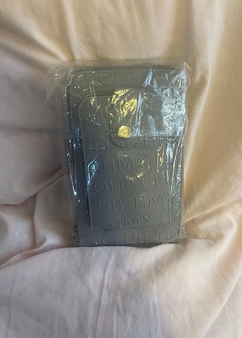 Kadın Haki Deri Baskılı Çapraz Çanta - Görsel 2