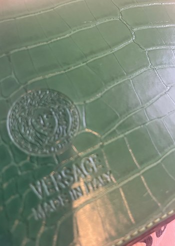 Yeşil Deri Versace Kadın Çanta - Görsel 2