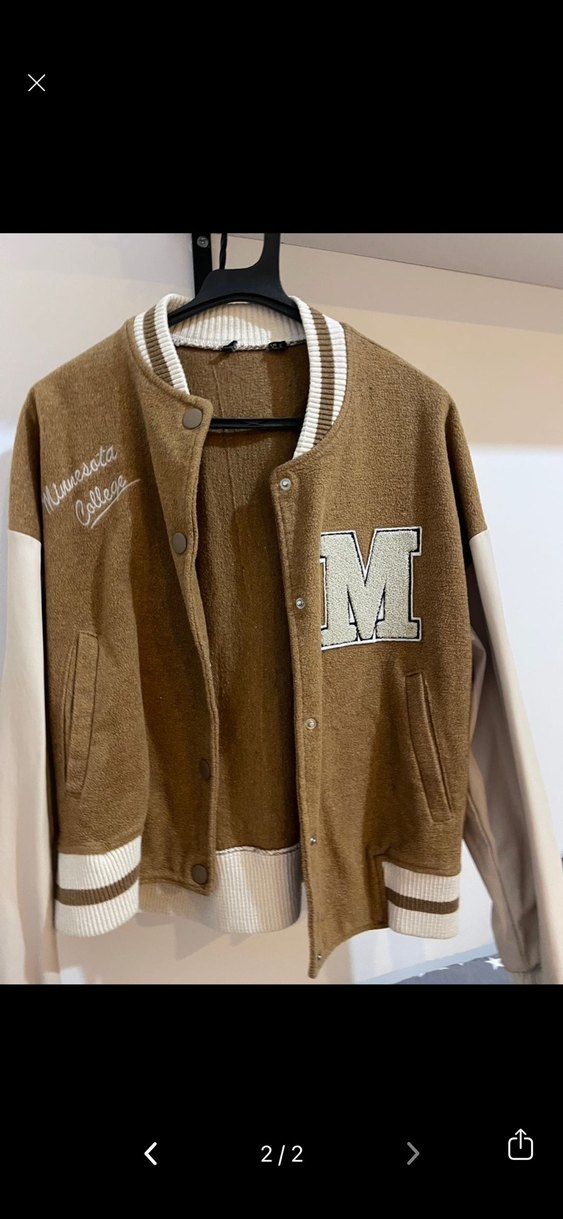 Düğmeli Kahverengi Süet Midi Ceket - Görsel 2