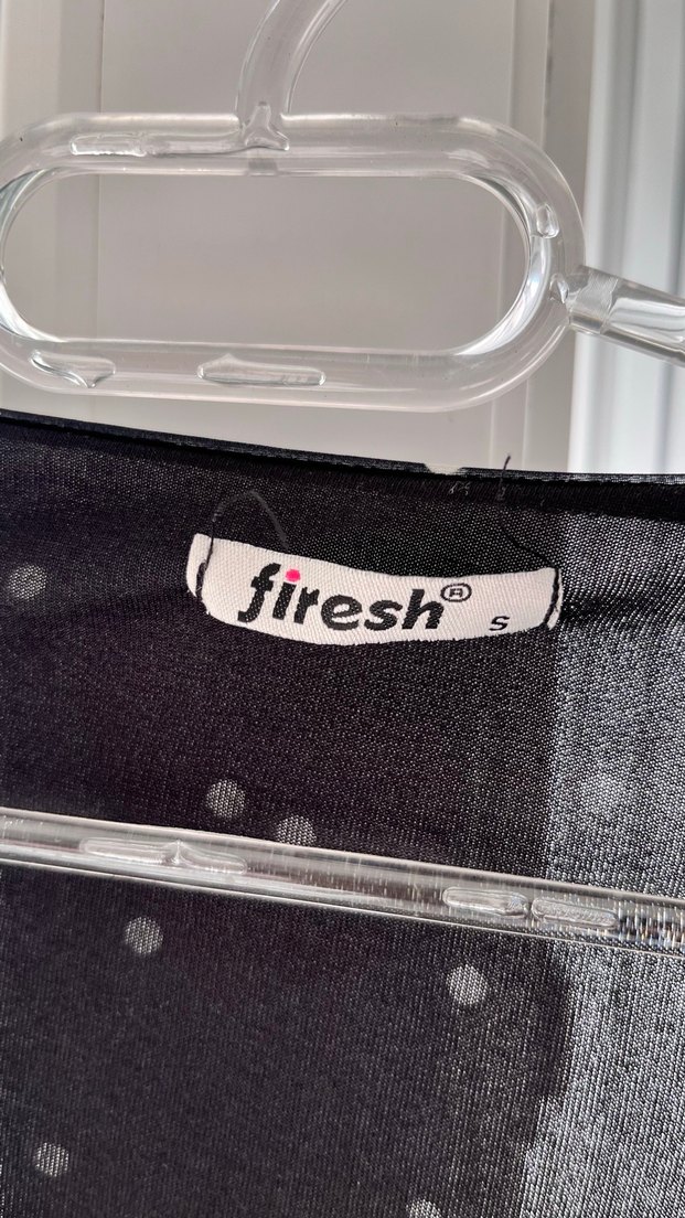 Dantel Detaylı Siyah Puantiyeli Midi Elbise - Görsel 4