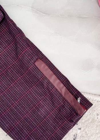 Bordo pantolon - Görsel 2