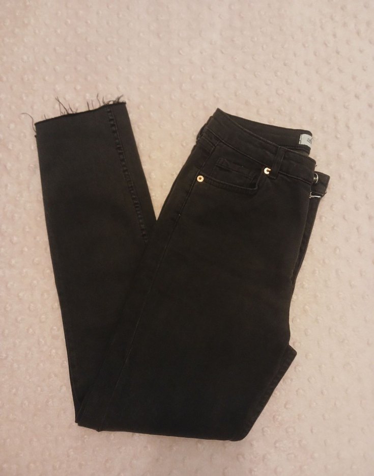 Paul Mark Siyah Kadın Denim Pantolon - Görsel 2