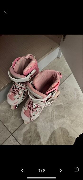 Kız çocuk paten 30-33 numara ayarlanabilir - Görsel 5