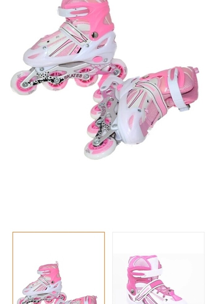 Kız çocuk paten 30-33 numara ayarlanabilir - Görsel 2