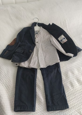 antrasit Denim Erkek cocuk Takımı - Görsel 2