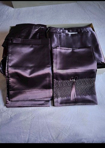 Mor Nakışlı Nevresim Takımı Karaca - Görsel 5