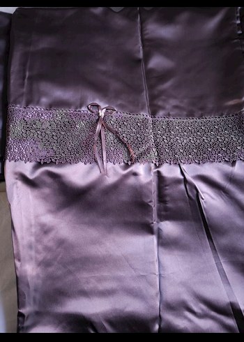 Mor Nakışlı Nevresim Takımı Karaca - Görsel 3