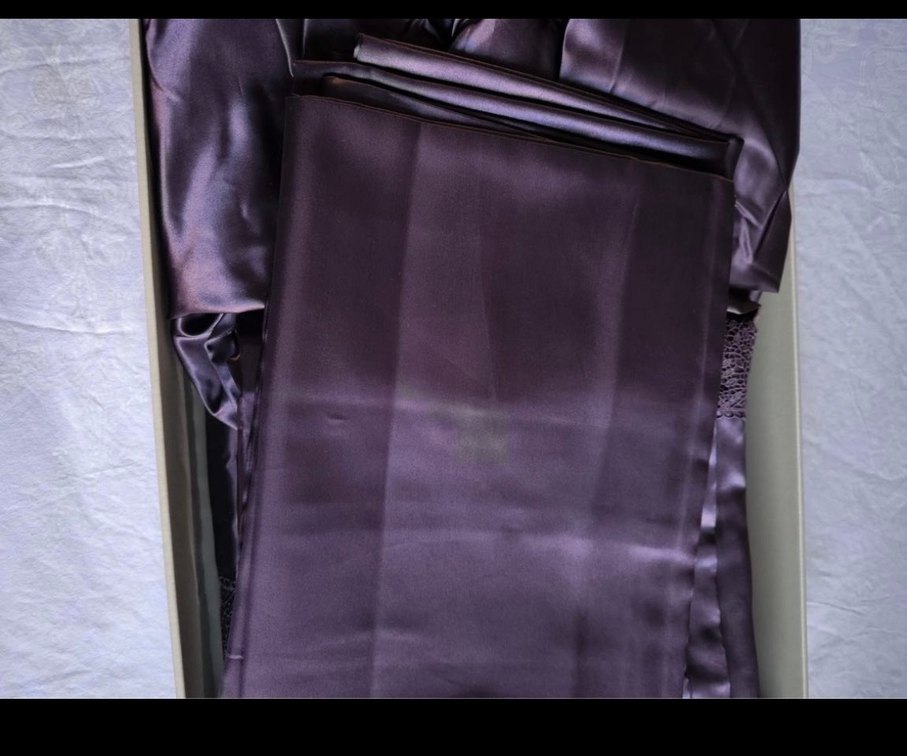 Mor Nakışlı Nevresim Takımı Karaca - Görsel 4