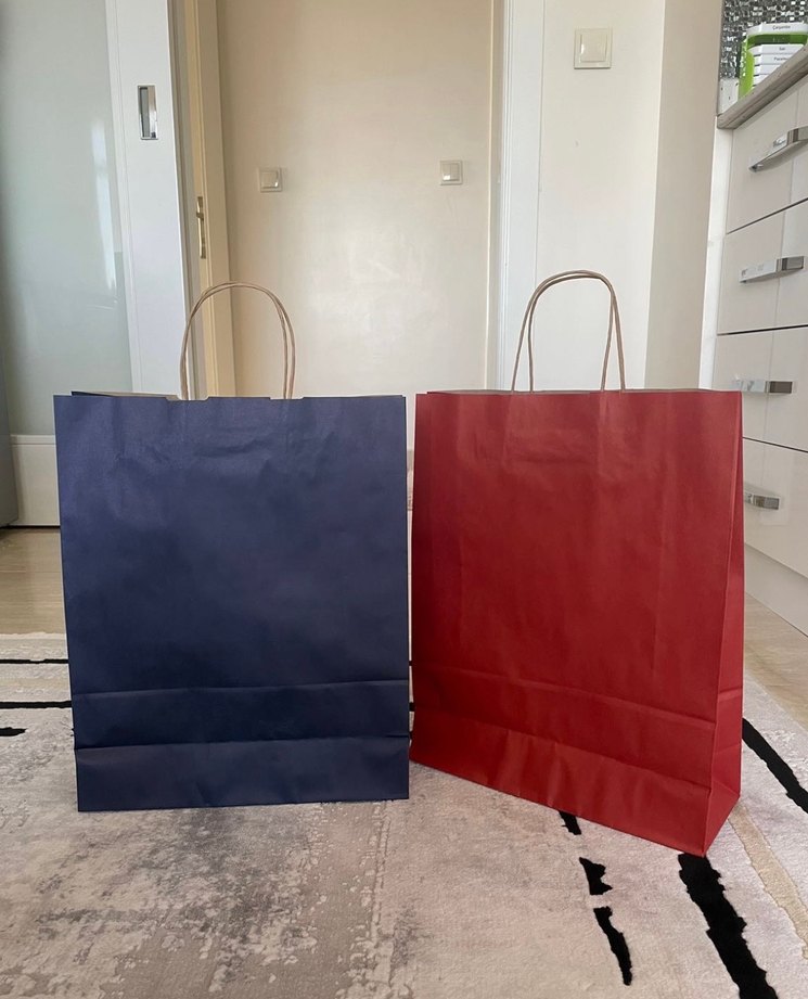 Kraft Poşet Çanta - Görsel 2