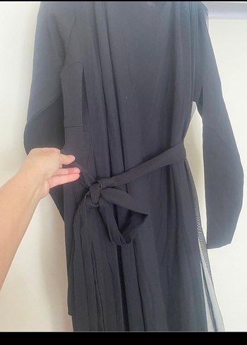 Uzun Kollu Abiye Tulum - Görsel 2