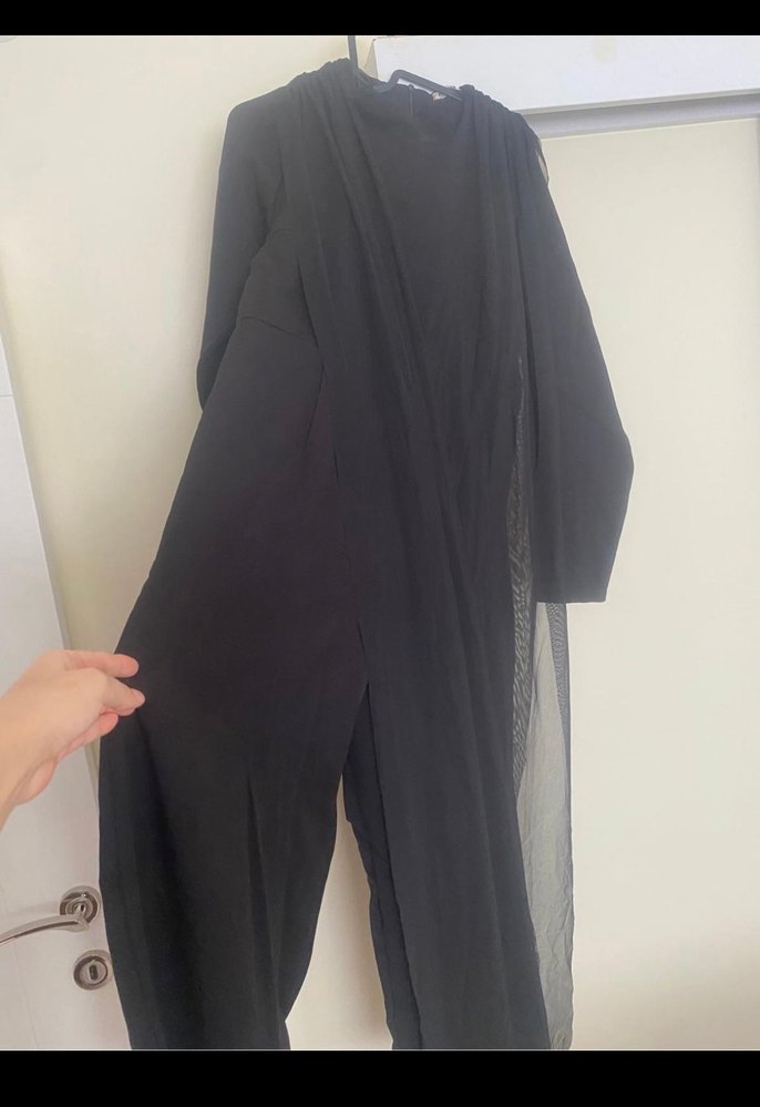 Uzun Kollu Abiye Tulum - Görsel 3