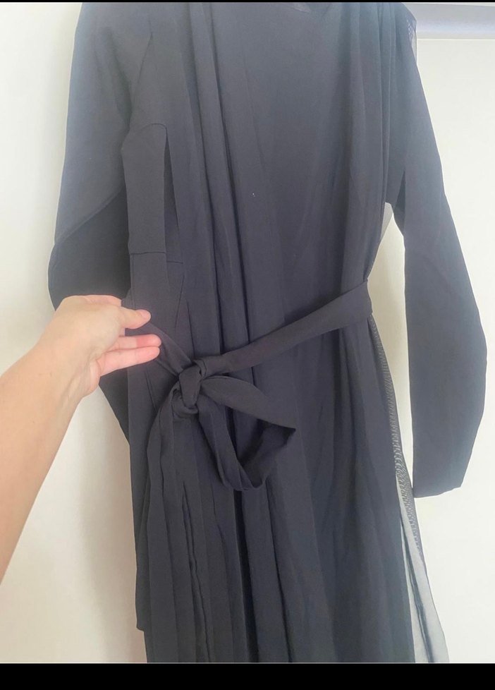 Uzun Kollu Abiye Tulum - Görsel 2