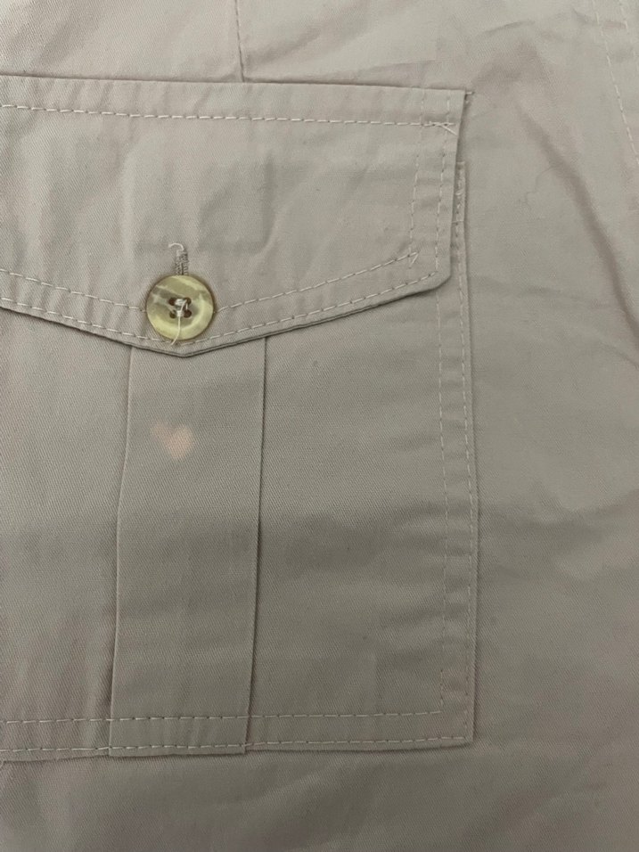 vintage camel şort - Görsel 4