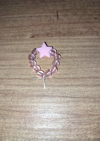 Pembe Boncuklu çocuk 7/13 yaş Bileklik Seti - Görsel 4