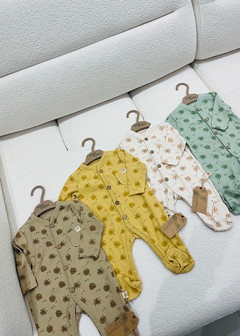 Bebek Erkek Uzun Kollu Pamuklu Bohem Takım - Görsel 3