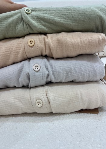 Kapüşonlu, Fermuarlı Bebek Erkek Takımı - Görsel 7