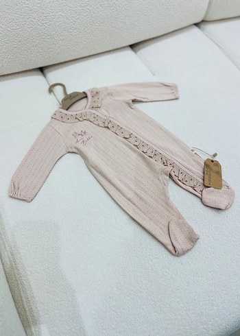 Nakışlı, Uzun Kollu, Örgü Bebek Kız Body - Görsel 8