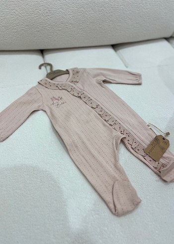 Nakışlı, Uzun Kollu, Örgü Bebek Kız Body - Görsel 6