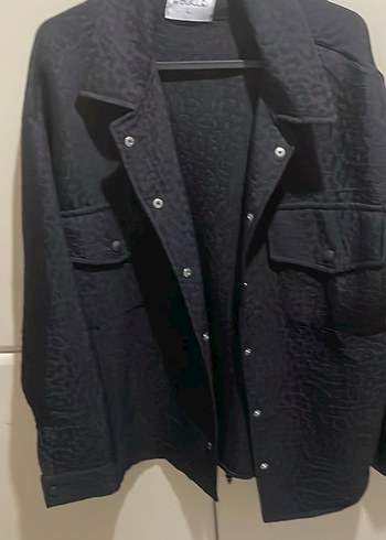 Çıtçıtlı gömlek ceket - Görsel 7