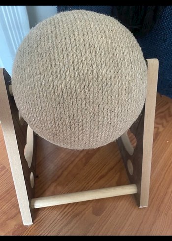 Bej Kedi Tırmalama Topu - Görsel 3