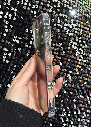 IPHONE 15 PRO Parlak Çok Renkli Telefon Kılıfı - Görsel 3