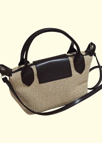 SHULE BAGS Kadın Hasır EL Kol Çantası - Görsel 2