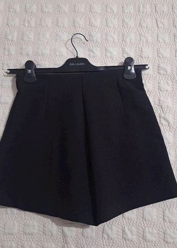 KAROL Siyah Şortlu Mini Etek -S - Görsel 2