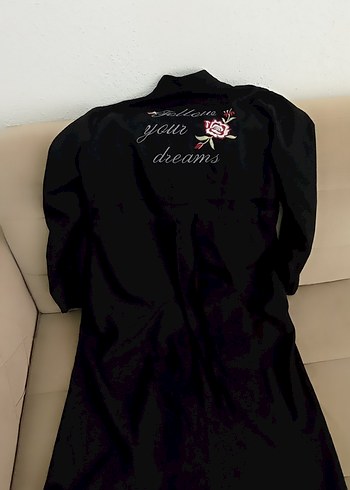 Fermuarlı Siyah Uzun tunik - Görsel 2