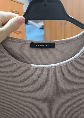 Trendyol Taş Cut-out Bodycone Örme Elbise  L Beden - Görsel 5