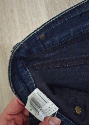 Erkek Lacivert Denim Regular Fit Jean - Görsel 3
