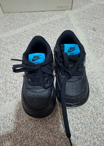 Siyah Erkek Çocuk Spor Ayakkabı nike air force 1 - Görsel 2