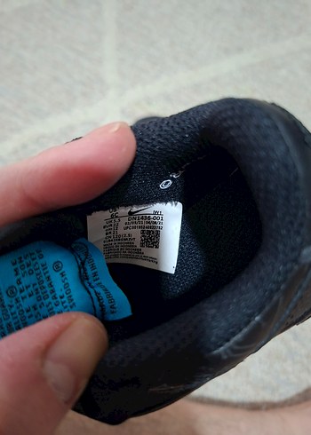 Siyah Erkek Çocuk Spor Ayakkabı nike air force 1 - Görsel 4