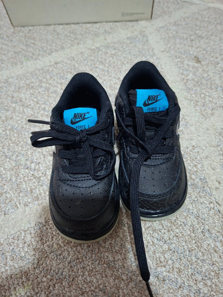 Siyah Erkek Çocuk Spor Ayakkabı nike air force 1 - Görsel 2