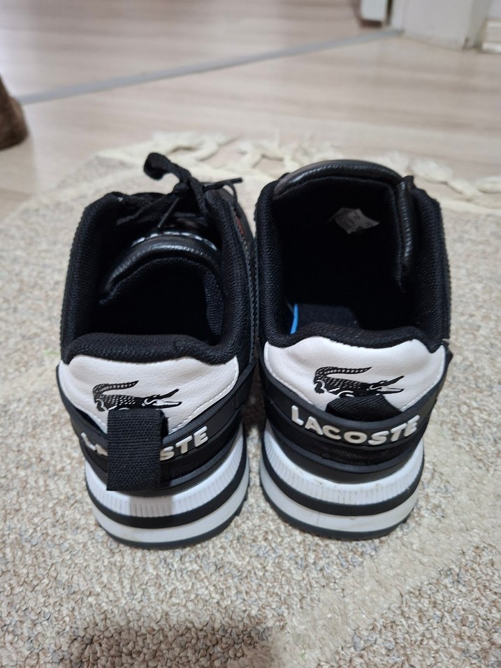 Lacoste Siyah Erkek Spor Ayakkabı - Görsel 2