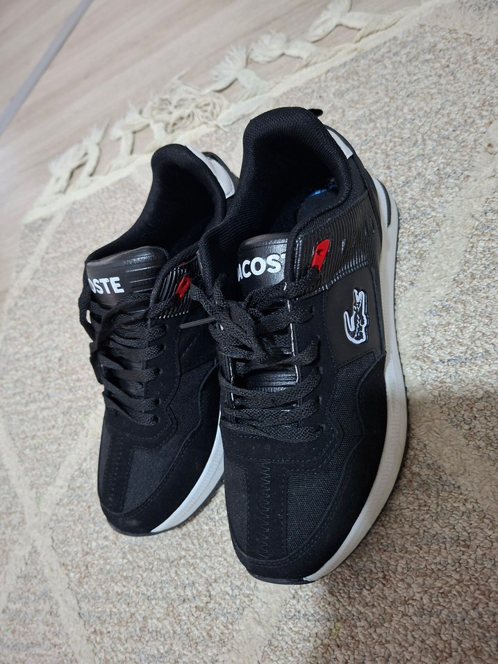 Lacoste Siyah Erkek Spor Ayakkabı - Görsel 3