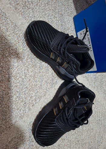 Erkek Çocuk Siyah Adidas Sneakers - Görsel 4