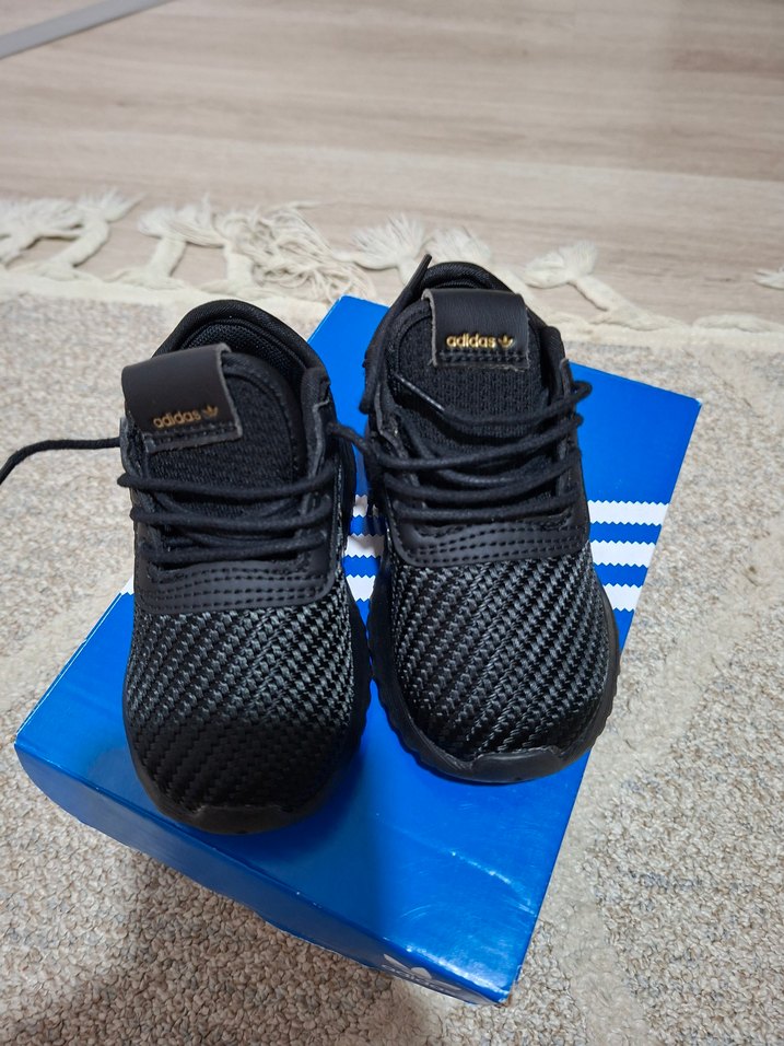 Erkek Çocuk Siyah Adidas Sneakers - Görsel 2