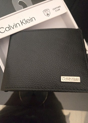 Calvin Klein Siyah Deri Erkek Cüzdan - Görsel 2