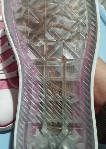 Kadın Pembe Elastik Bağcıklı Spor Ayakkabı - Görsel 4