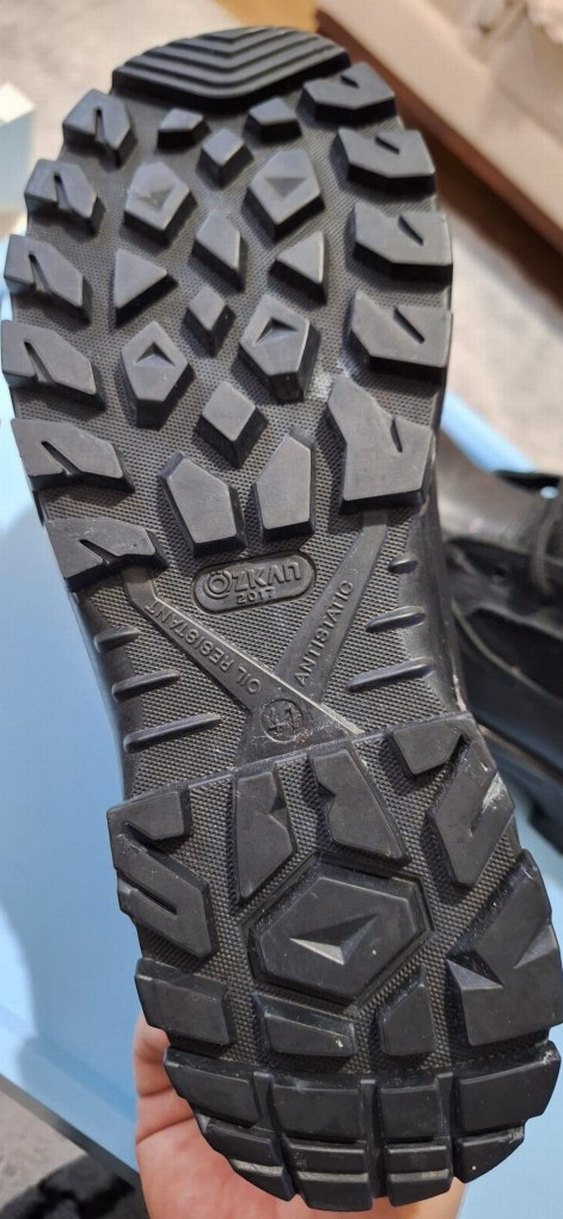 Siyah Erkek Spor Botları Velcro Detaylı - Görsel 4