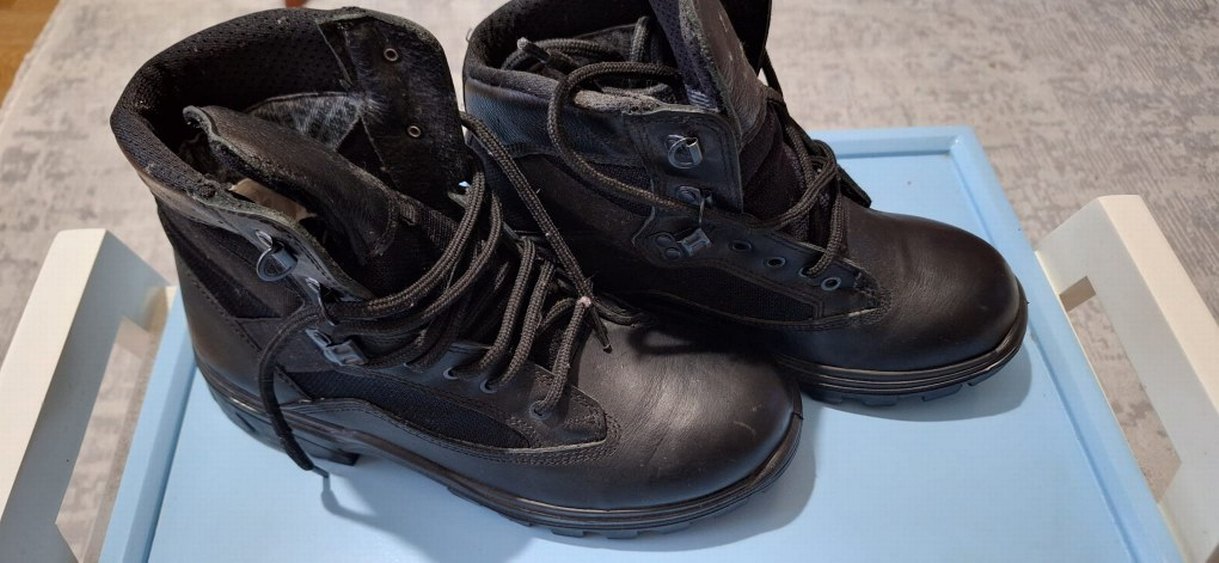 Siyah Erkek Spor Botları Velcro Detaylı - Görsel 2