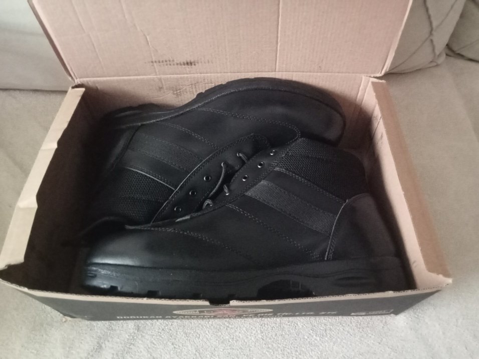 Siyah Bağcıklı Erkek Kauçuk Bot - Görsel 4