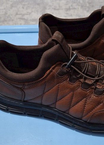 Erkek Kahverengi Deri Outdoor Ayakkabı - Görsel 3